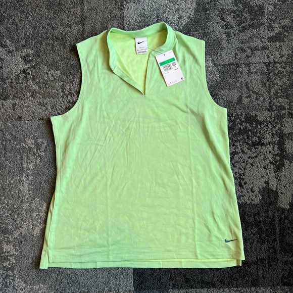 Nike Tops - Nike Dri-FIT Green Sleeveless Tank NEW Women's Size XS